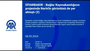 Narin'in yeni görüntüleri ortaya çıktı