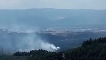 Bursa'da ormanlık alanda yangın çıktı!