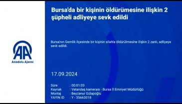 Bursa'da bir kişinin öldürülmesine ilişkin 2 şüpheli adliyede