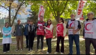 Bursa'da aile hekimleri hakları için buluşuyor