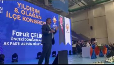 Bursa'da AK Parti Yıldırım İlçe Başkanlığı Kongresi