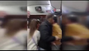 Bursa'da 1/M otobüs hattında kavga çıktı!