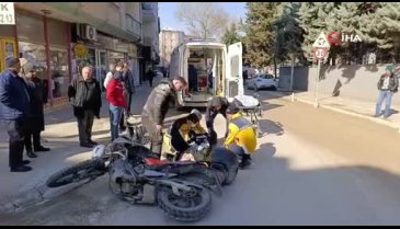 Bursa'da acısını unutup, arkadaşını teselli etti