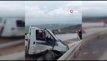 Bursa'da bir kaza daha! Direksiyon hakimiyetini kaybedince olanlar oldu