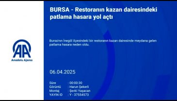 Bursa'da gece yarısı korkutan patlama!