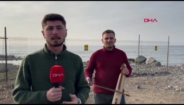 Bursa'da dedesinin mirasıyla kuraklığa kemençe çalıyor!