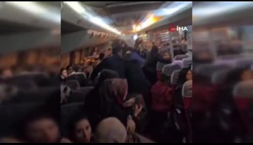 Dün gece BUDO'da yaşanan korku dolu anlar kamerada...