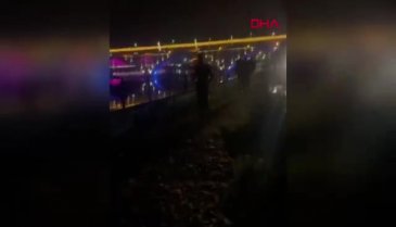 Kafede kavga ihbarına giden polislere havai fişekli kutlama