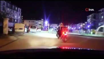 Alkollü kadın sürücüden pes dedirten sözler!
