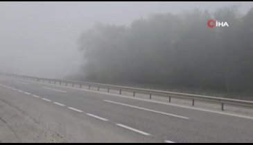 Sis Bursa'da trafiği kilitledi