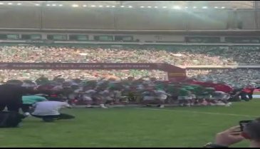 Şampiyon Bursaspor kupasına kavuşuyor!