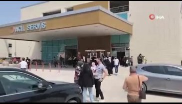 Bursa'da deprem sırasında büyük panik!