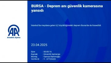 Deprem, Boğaz'ı böyle dalgalandırdı!