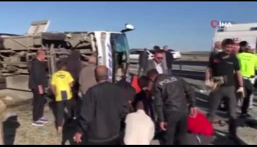 Elazığ-Diyarbakır kara yolunda feci kaza