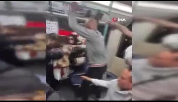 Tramvayda koltuk kavgası! Anne ve kıza tükürdü...