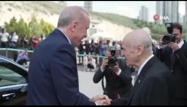 Cumhurbaşkanı Erdoğan, Bahçeli'yi ziyaret etti - 2