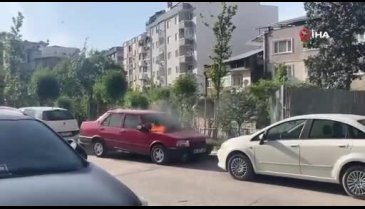 Bursa'nın kalbinde yangın paniği! Alev alev yandı