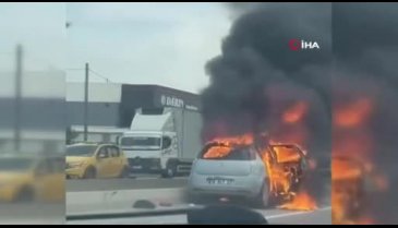 Trafikte k&acirc;busu yaşadı! Bursa'da korku dolu anlar