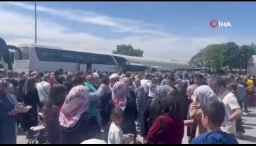 Bursa'dan kutsal topraklara yolculuk başladı!