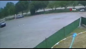 Çanakkale'de 8 kişinin hayatını kaybettiği feci kaza anı kamerada