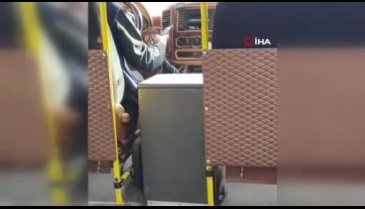 Bu minibüse binen pişman oldu! Bursa'da akılalmaz anlar