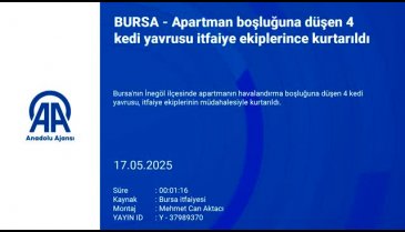 Bursa'da nefes kesen kurtarma operasyonu! Dakikalarca sürdü