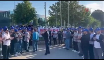Bursa'daki dev Fransız fabrikasında üretim durdu!