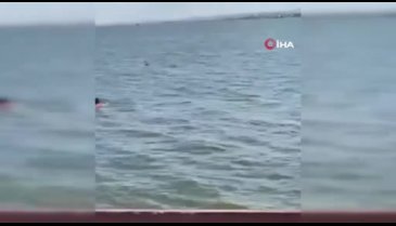 'Kurtuldum' diye bağırıp kendini göle attı