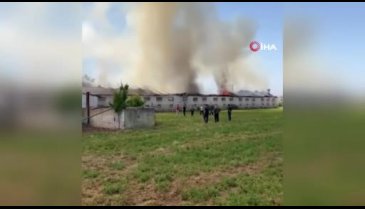 Bursa'da hayvan çiftliğinde yangın! Çok sayıda ekip müdahale ediyor....