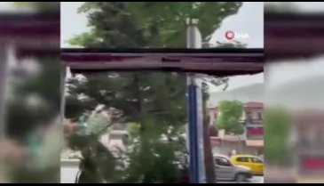 Bursa'da hava bir anda değişti
