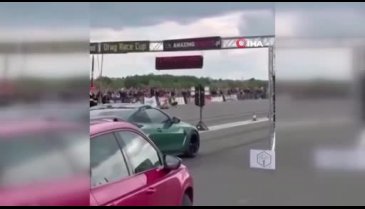 Yarış sırasında sürücü seyircilerin arasına daldı: 18 yaralı