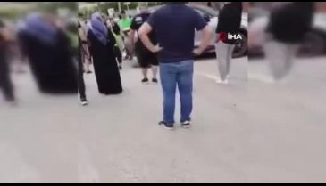 Bursa'da korku dolu anlar: 8 aracı biçti