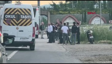 Bursa'da karşıdan karşıya geçerken canından oldu