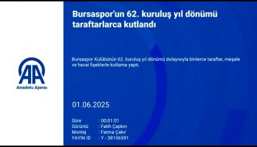 Bursa'da gökyüzü Bursaspor için ışıldadı! Coşkulu kutlamalar...