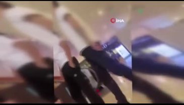 AVM'de dehşet anlar: Çıkartırsam gırtlağına sallarım