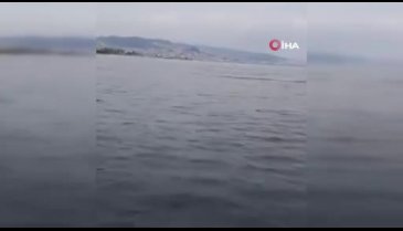 Bursa'da denize açılan gençler beklenmedik bir şeyle karşılaştı!