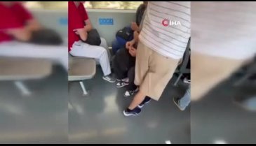 Bursa metrosunda akılalmaz kavga! O sözü duyunca öfkeden deliye döndü...