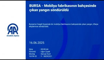 Bursa'da mobilya fabrikasında korkutan yangın! Güç bela söndürüldü