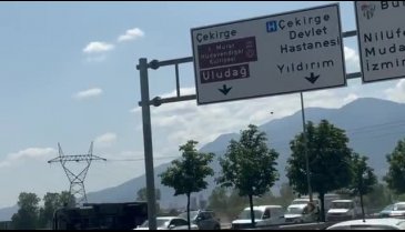 Bursa'da yürekleri ağza getiren kaza! Takla attı...