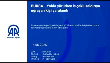 Bursa'da yolun ortasında boğazından bıçaklandı!