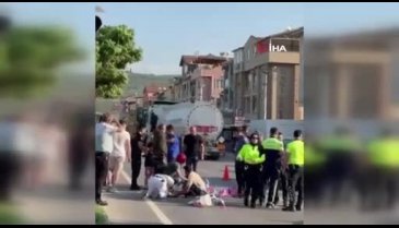 Bursa'da yürek sızlatan kaza! Anne ile çocuğa...