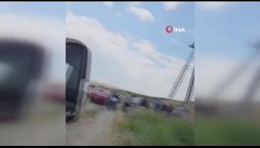 Trafoya çıkan çiftçiyi elektrik çarptı