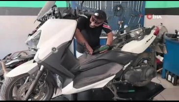 Bursa'da yılmadan ceza yedi, kaza yapınca teşekkür etti!