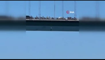 15 Temmuz Şehitler Köprüsü'nden atlayan bir kişi hayatını kaybetti