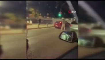 Bursa'nın en işlek bölgesinde dehşet! Önüne geleni ezmeye çalıştı...