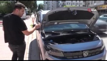 Ekspere götürdü şok oldu! Sıfır araç kabusu oldu