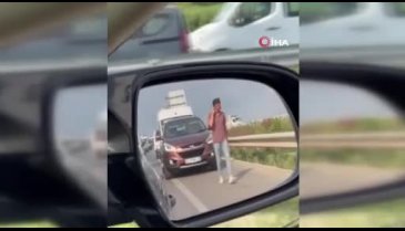 Bursa'da otobanda vatandaştan ceza! "Adam gibi adam"