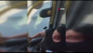 Kliması bozulan otobüste bir vatandaş baygınlık geçirdi