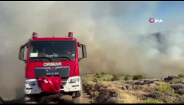 Elazığ'da örtü yangını söndürüldü: 500 dönüm alan zarar gördü