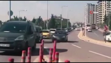 Gaziantep'te 'kaynak' yapan sürücülere 4 milyon TL ceza